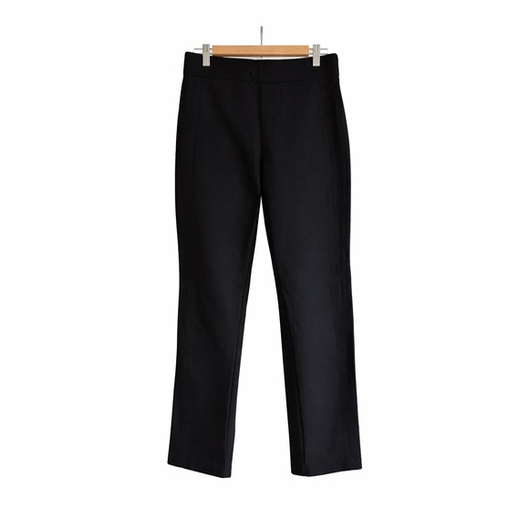 SPANX Pants - SPANX Hi-Rise Straight Leg Pull-On Pants Size Medium Black Ponte MSRP $158